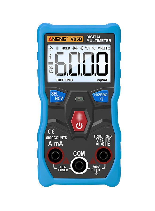NIBEMINENT Digital Multimeter with App Remote Control Blue 16.00X4.00X10.80cm - Image 1
