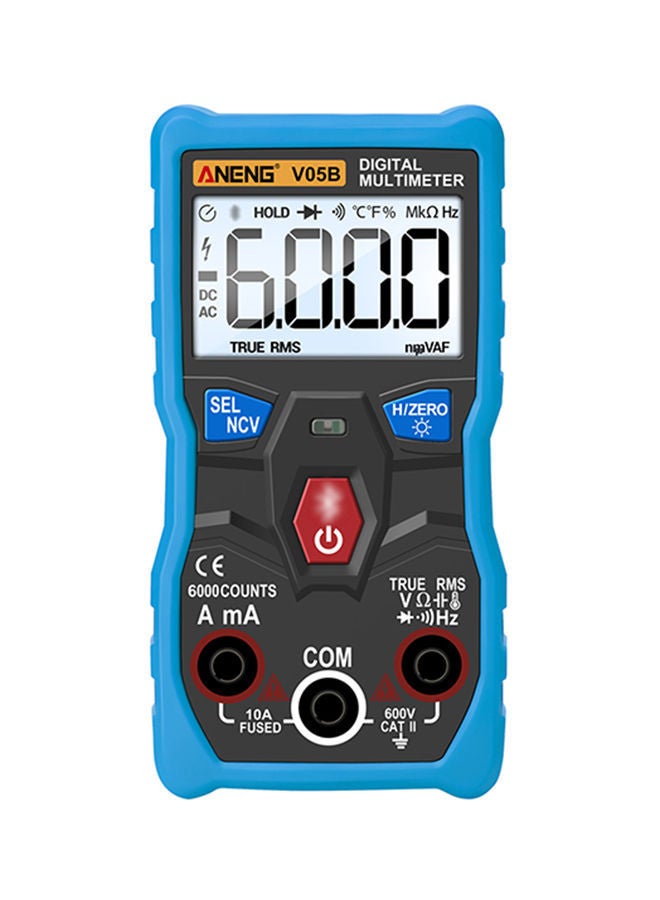 NIBEMINENT Digital Multimeter with App Remote Control Blue 16.00X4.00X10.80cm - Image 3