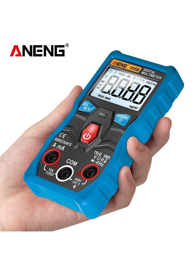 NIBEMINENT Digital Multimeter with App Remote Control Blue 16.00X4.00X10.80cm - Image 4