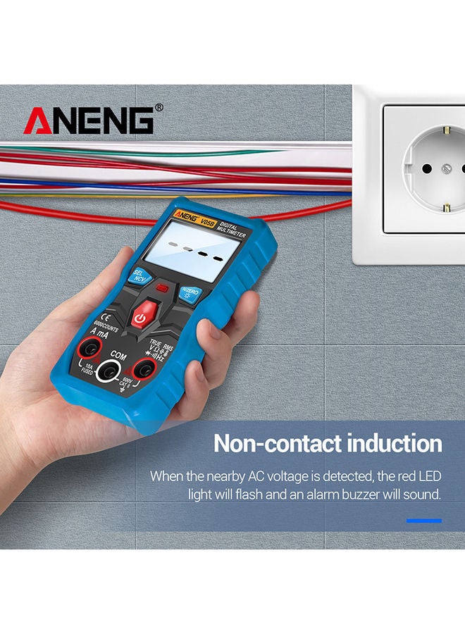 NIBEMINENT Digital Multimeter with App Remote Control Blue 16.00X4.00X10.80cm - Image 2