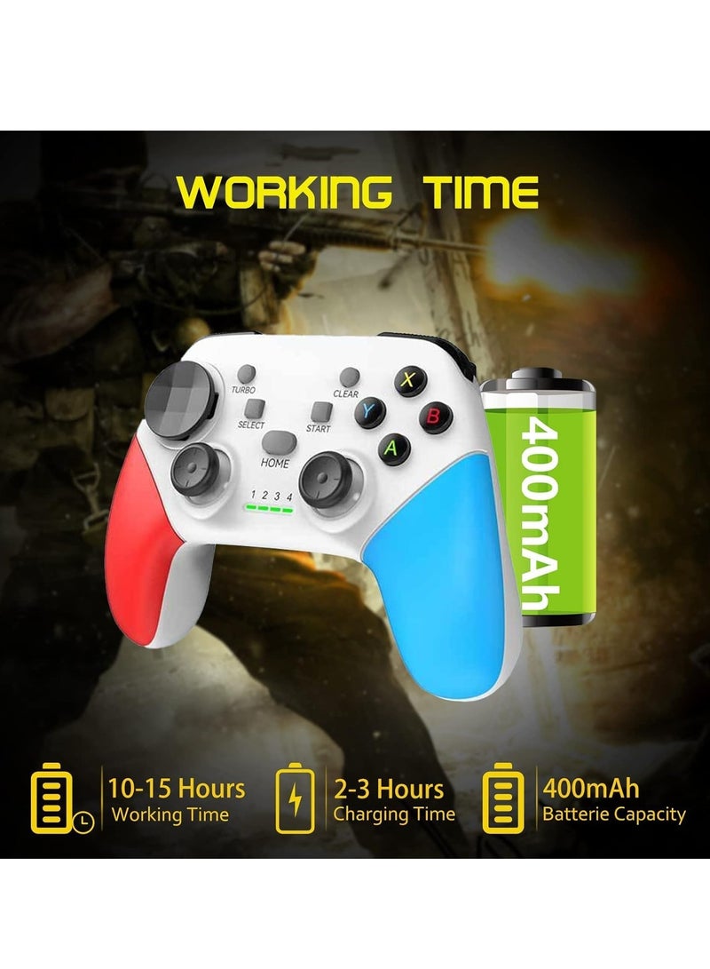 Mobile Gaming Controller for iOS, for Android, for iPad, Tablet, PC, Phone Wireless Controller for iPhone 14 13, for galaxy S22 21, Android Phones, for COD Mobile, for Genshin Impact, for Cloud Gaming - Image 2