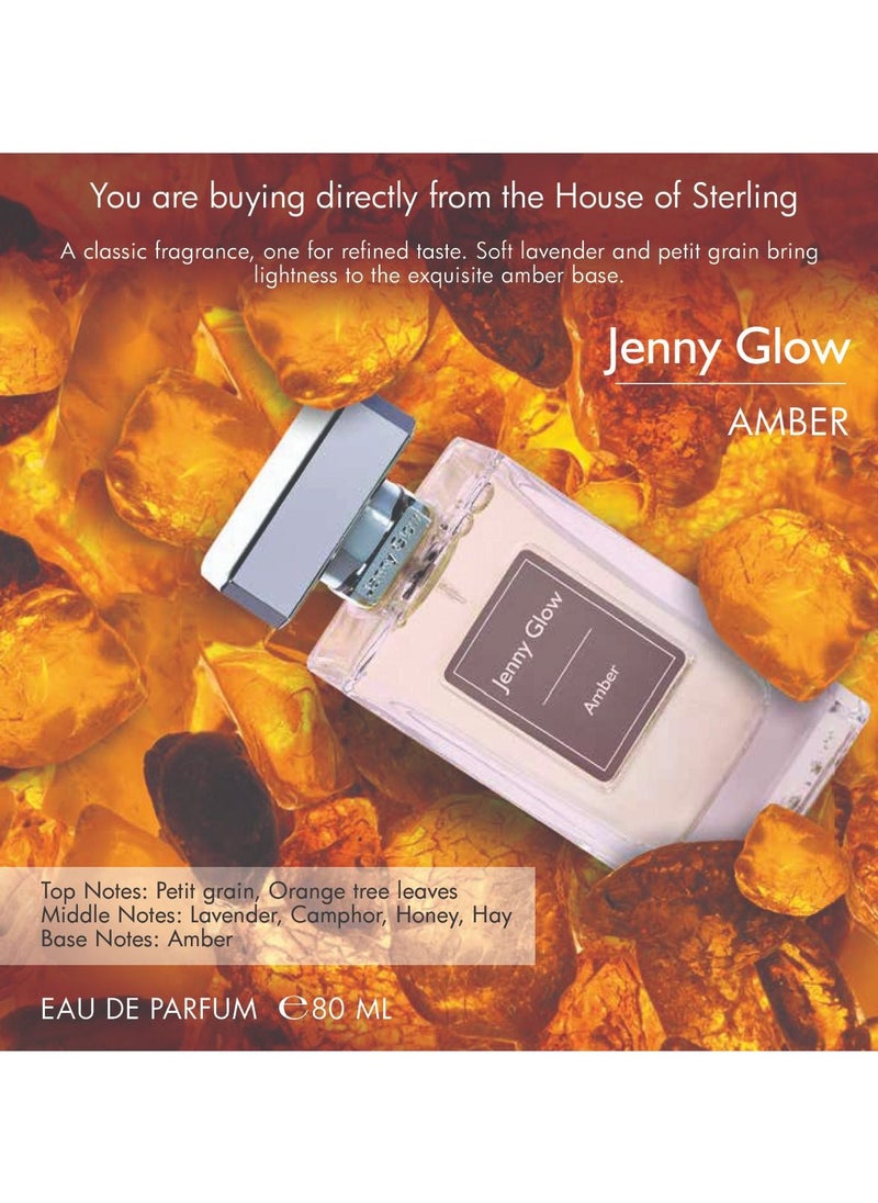 Jenny Glow Amber Eau De Parfum 80ml, For Unisex - pzsku/Z2C9509ACDA59976C4454Z/45/_/1663742119/b8a1b441-2d73-41c0-8482-fcd8acf79dad