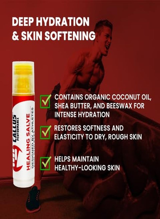 Callus Performance Healing Salve – Intensive Hand Repair & Recovery Balm for Rips & Blisters | Organic Moisturizer for Weightlifting, Gymnastics, Rowing & Climbing | Mint Scent - Image 4