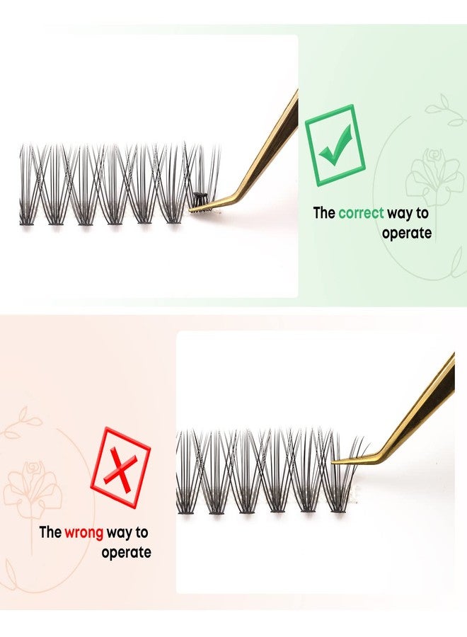 WONSIS 20D Lash Clusters, Individual Lashes, 240 Pcs 20D Individual Lash Extensions, Volume Soft Lightweight Reusable DIY Eyelash Extensions, Thickness 0.07mm C Curl False Eyelashes 12/13/14/15/16mm - Image 4