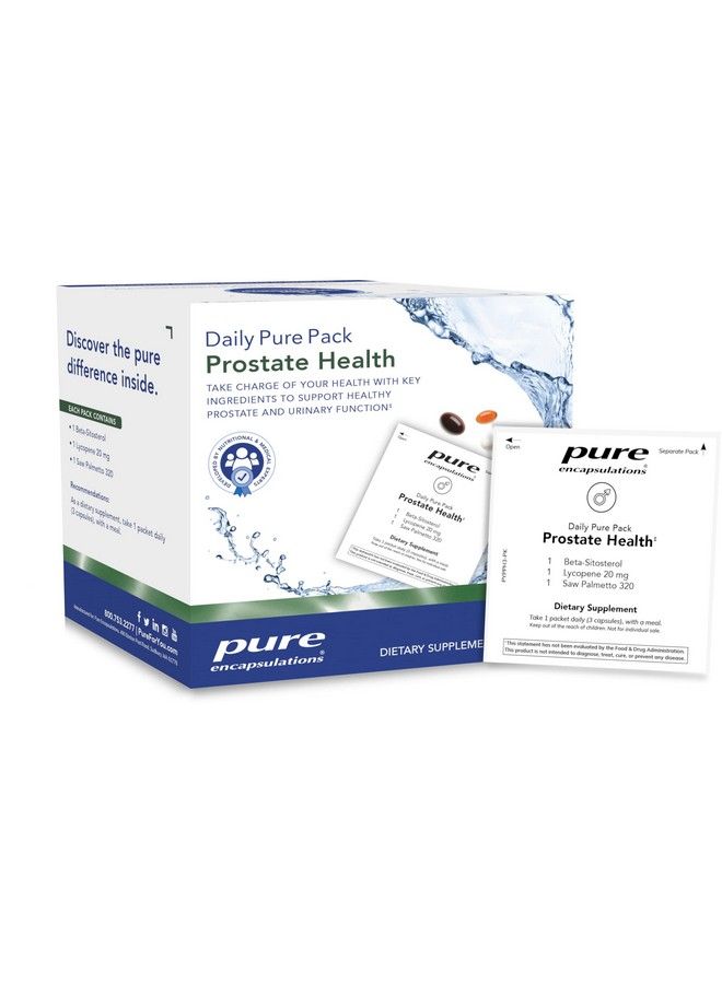 Pure Encapsulations Prostate Health Daily Pure Pack 30 Packets | Best ...