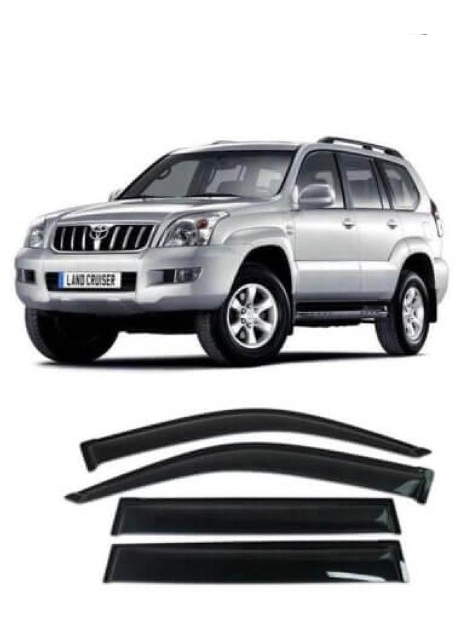 Generic Window Visors and Rain Guards for Toyota Prado 2003 2004 2005 2006 2007 2008 2009 