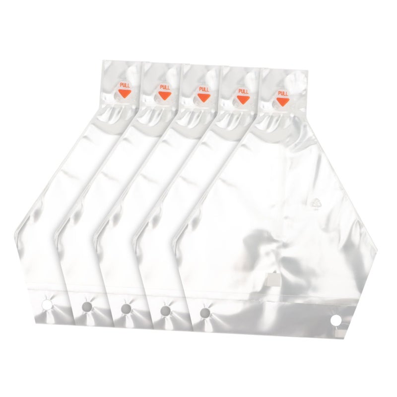 Transparent Sushi Storage Bags Disposable Food Packaging 20Pcs Includes Stickers - Image 2