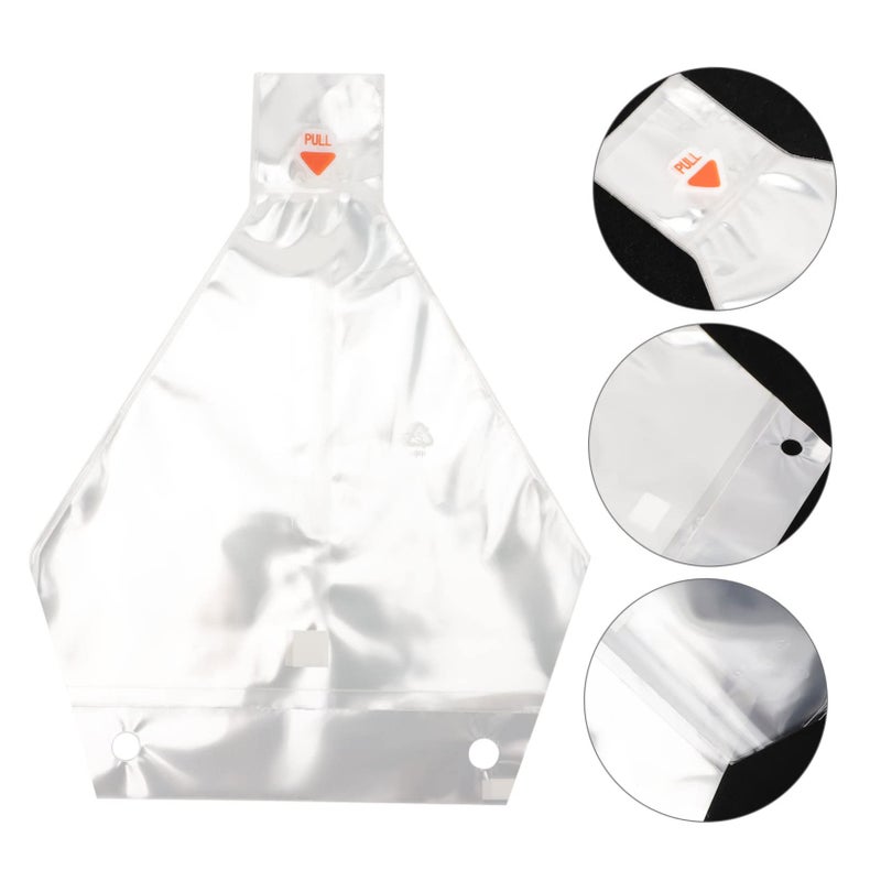 Transparent Sushi Storage Bags Disposable Food Packaging 20Pcs Includes Stickers - Image 5
