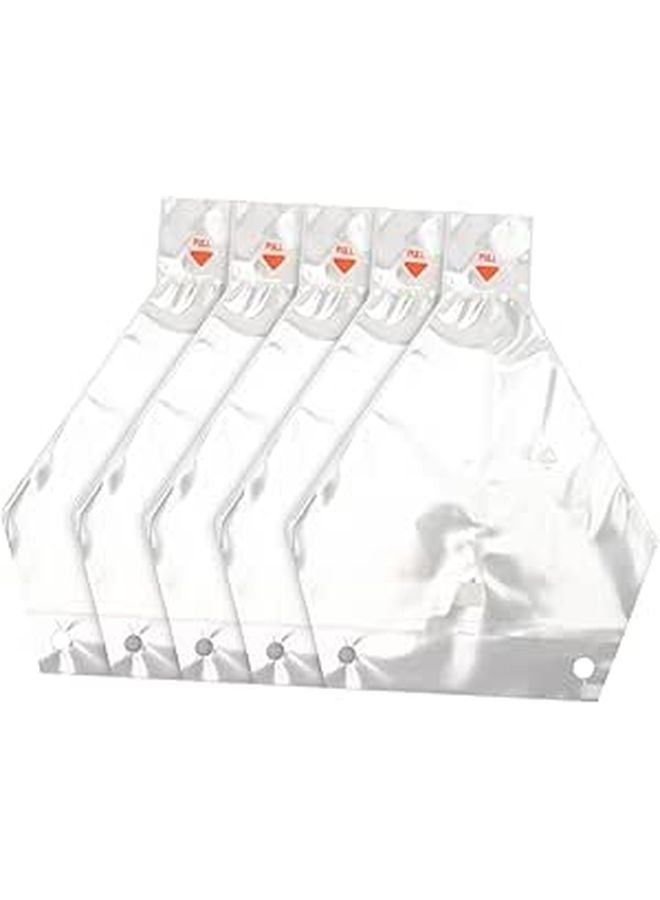 Transparent Sushi Storage Bags Disposable Food Packaging 20Pcs Includes Stickers - Image 1