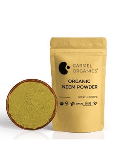 Neem Leaves Powder ; 8 Oz Or 227 Grams ; Usda Certified Organic ; Non Gmo ; No Added Preservatives Or Additives ; Azadirachta Indica Powder