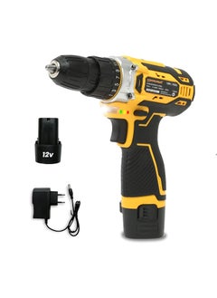 Tomahawk TOMAHAWK DMS9000 Cordless Screwdriver Drill 12V Compact TwoSpeed 04001500rpm Adjustable Torque 28Nm Includes 2 Batteries Charger BMC Box  - Image 1