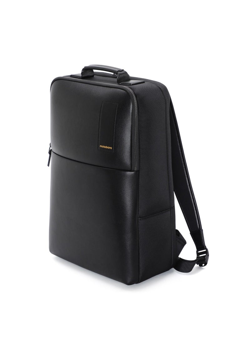 Mokobara The Backpack Pro 15.6" Inch Laptop Backpack Daily Use Travel for Men And Women (Deep Black) - Image 1