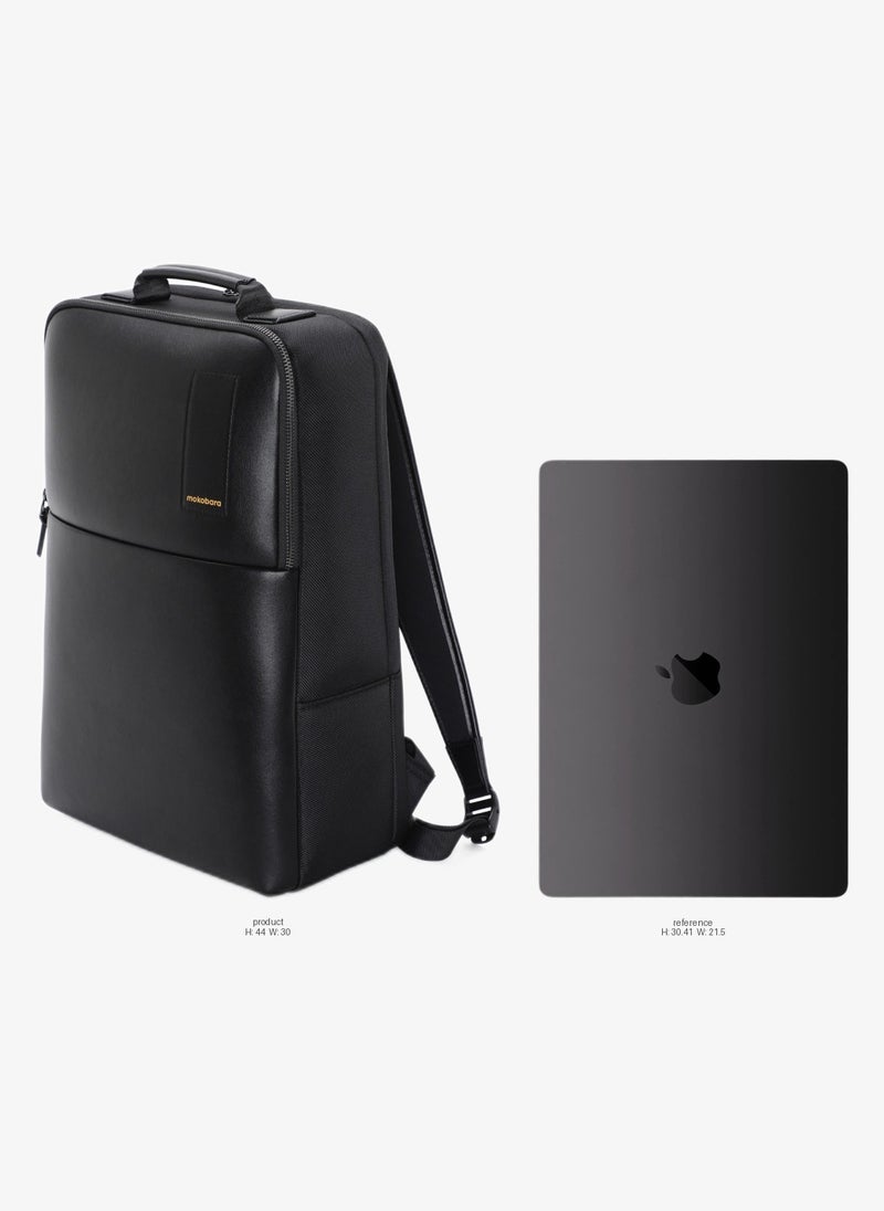 Mokobara The Backpack Pro 15.6" Inch Laptop Backpack Daily Use Travel for Men And Women (Deep Black) - Image 2