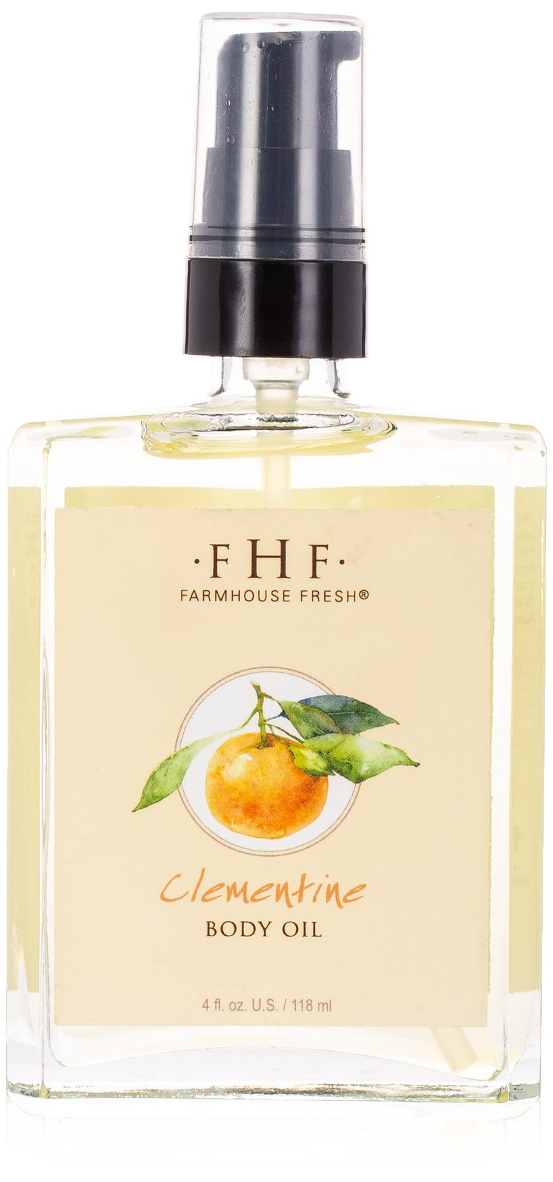 FarmHouse Fresh FarmHouse Fresh Clementine Body Oil Orange 4 Fl Oz Pack of 1