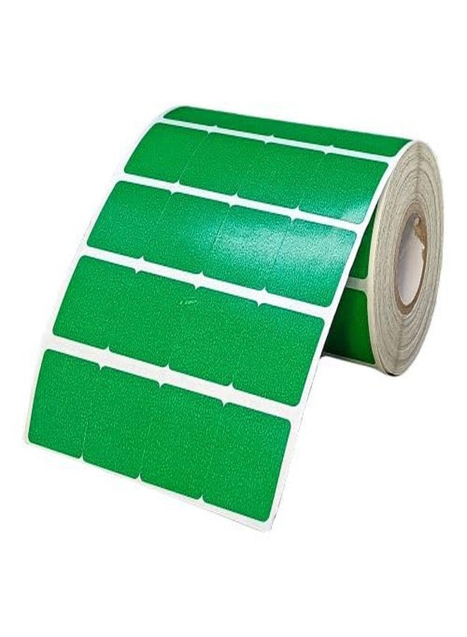 باركولين® 25x25 مم كرومو لاصق ذاتي للباركود - لفة ملصقات - 4 لفات - عبوة من لفة واحدة - 3000 ملصق في اللفة (أخضر) - Image 1