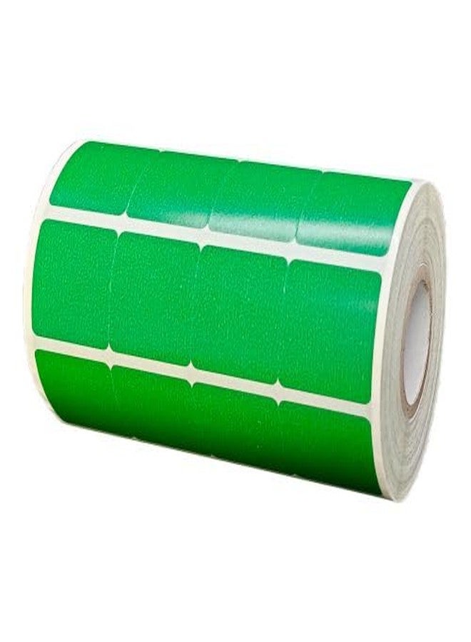 باركولين® 25x25 مم كرومو لاصق ذاتي للباركود - لفة ملصقات - 4 لفات - عبوة من لفة واحدة - 3000 ملصق في اللفة (أخضر) - Image 3