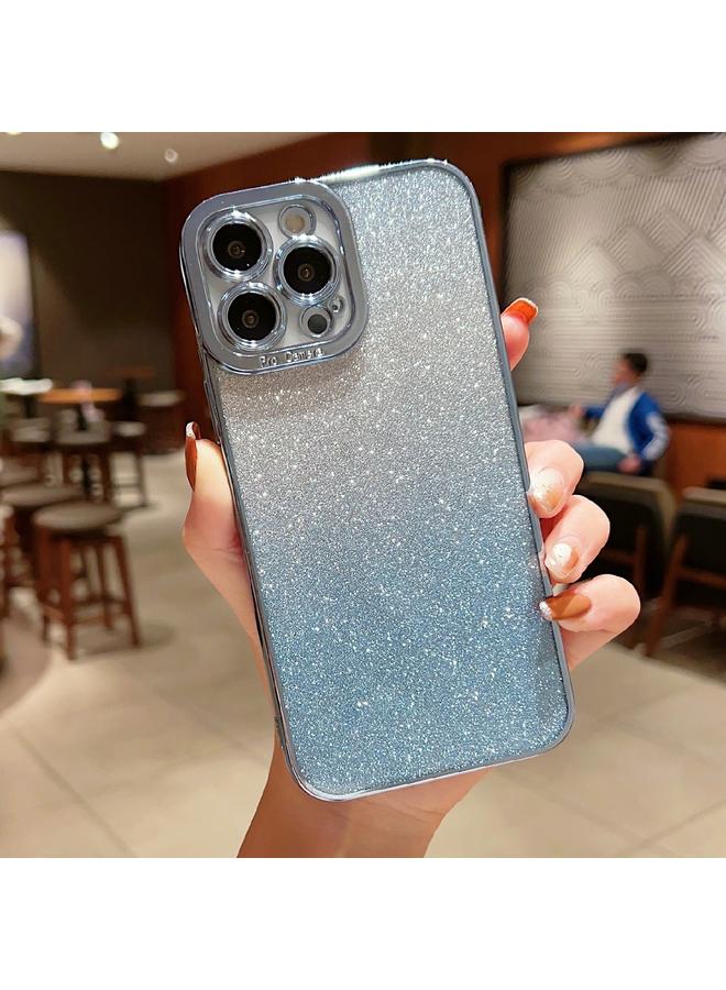 زبون جراب لهاتف iPhone 13 مصنوع من مادة TPU عالية الشفافية بلون متدرج لامع - Image 1