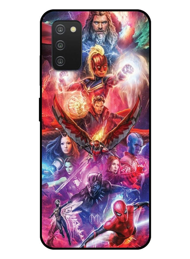 EYE CATCH Printed Protective Case Cover For Samsung Galaxy A03S -  Marvel Logo - Image 1
