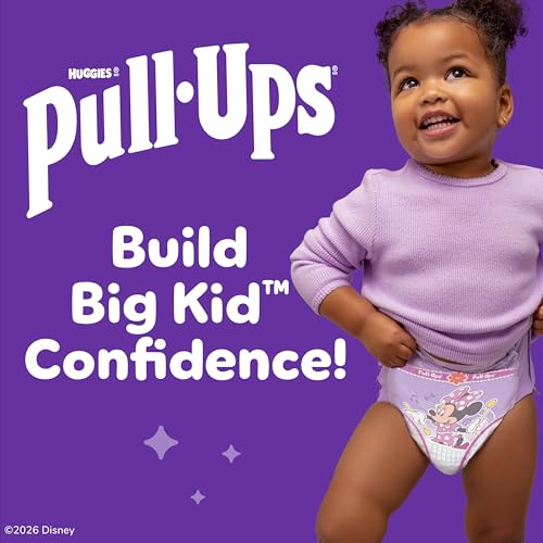 Pull-Ups Girls' Potty Training Pants, Size 5T-6T Training Underwear (46+ lbs), 66 Count - Image 3