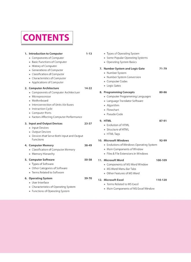 Arihant Revised edition of Computer Awareness for 2025 SSC, Railway, Banking, DSSSB, & Other One Day Exams | With Free Online Tests  - Image 3
