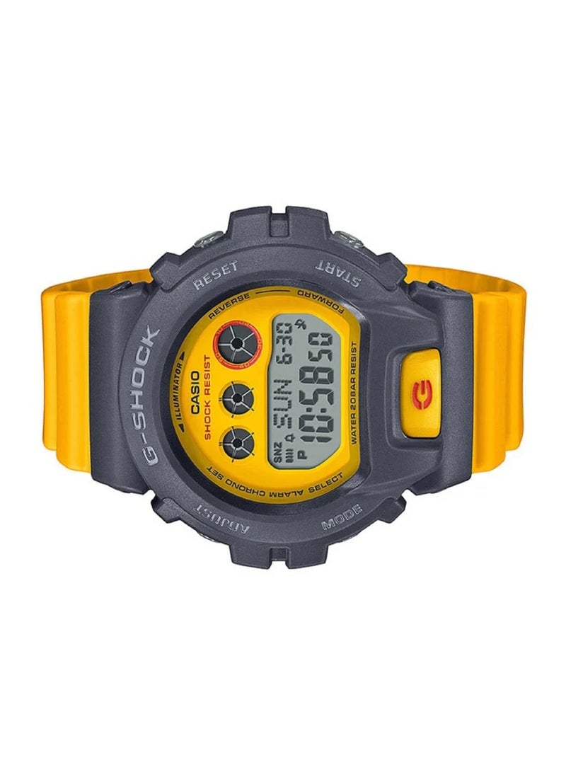Casio G-Shock GMD-S6900Y-9DR Ladies 90s Heritage Series Digital Dial Yellow Resin Band - Image 2