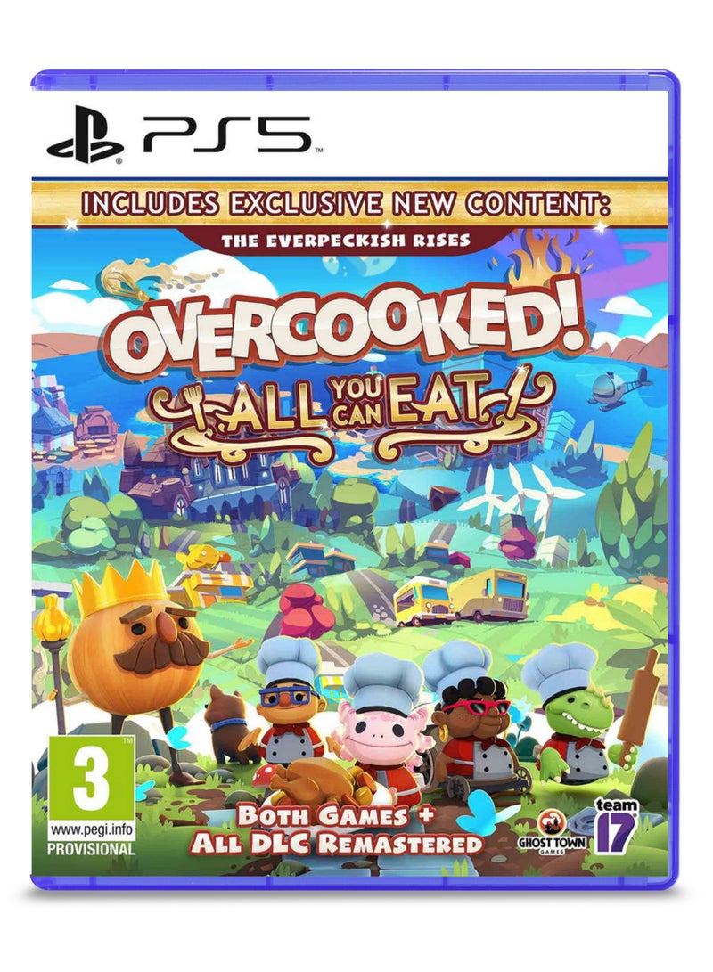 PlayStation Overcooked! All You Can Eat - PS5 - Cooperative Cooking Party Game - Image 1