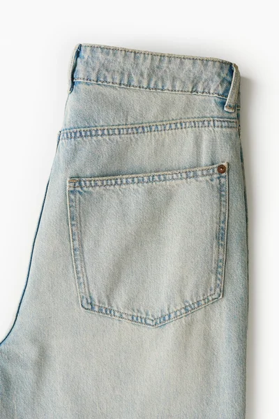 H&M Ribbed High Waist Jeans