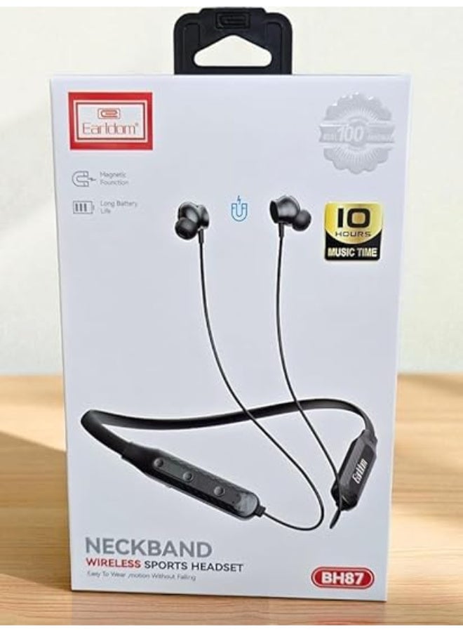 Earldom Earldom BH87 Wireless Neckband Sports Earphones Z2C95D0F97771BEEE2B30Z