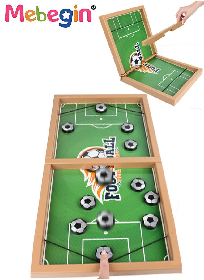 MEBEGIN - Fast Sling Puck Game, Rebound Chess, Puzzle Game for Two Players, Slingshot Toy, Parent-child Interactive Toy, Fun Family Game, Fast Paced Action Game, Creative Board Game for Party Time and Family Activities, Fits on Table or Floor to Play - Image 1