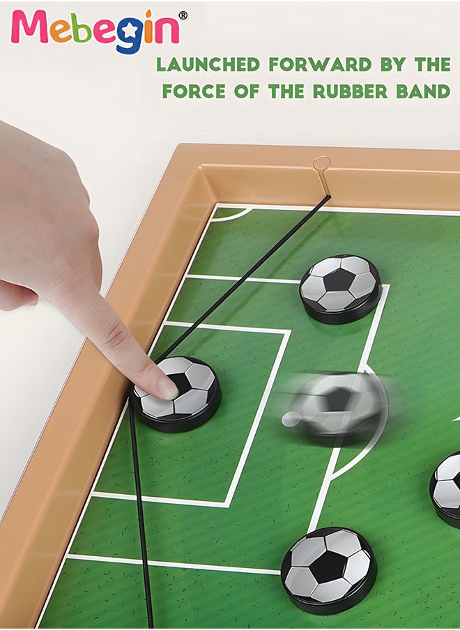MEBEGIN - Fast Sling Puck Game, Rebound Chess, Puzzle Game for Two Players, Slingshot Toy, Parent-child Interactive Toy, Fun Family Game, Fast Paced Action Game, Creative Board Game for Party Time and Family Activities, Fits on Table or Floor to Play - Image 1