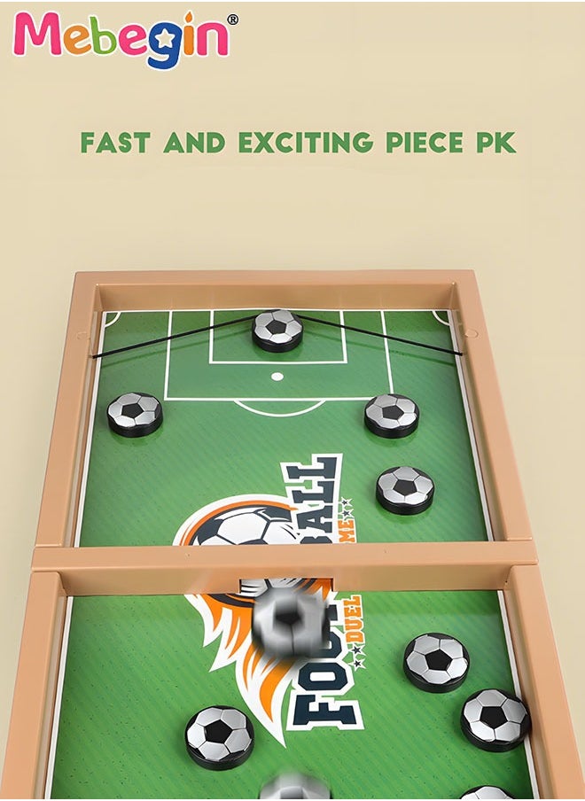 MEBEGIN - Fast Sling Puck Game, Rebound Chess, Puzzle Game for Two Players, Slingshot Toy, Parent-child Interactive Toy, Fun Family Game, Fast Paced Action Game, Creative Board Game for Party Time and Family Activities, Fits on Table or Floor to Play - Image 1