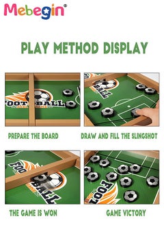 MEBEGIN Fast Sling Puck Game, Rebound Chess, Puzzle Game for Two Players, Slingshot Toy, Parent-child Interactive Toy, Fun Family Game, Fast Paced Action Game, Creative Board Game for Party Time and Family Activities, Fits on Table or Floor to Play  - Image 5