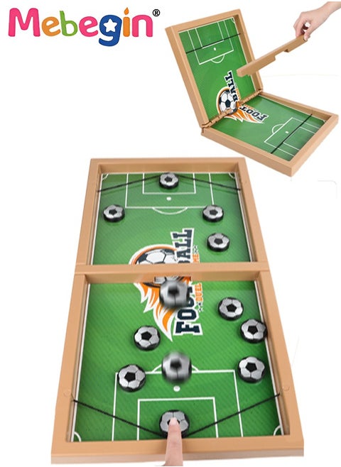 Fast Sling Puck Game, Rebound Chess, Puzzle Game for Two Players, Slingshot Toy, Parent-child Interactive Toy, Fun Family Game, Fast Paced Action Game, Creative Board Game for Party Time and Family Activities, Fits on Table or Floor to Play