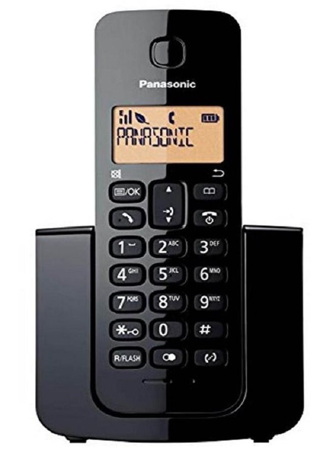 Panasonic KX-TGB110 Digital Cordless Landline Telephone With Caller ID Black (2 pieces) - Image 2