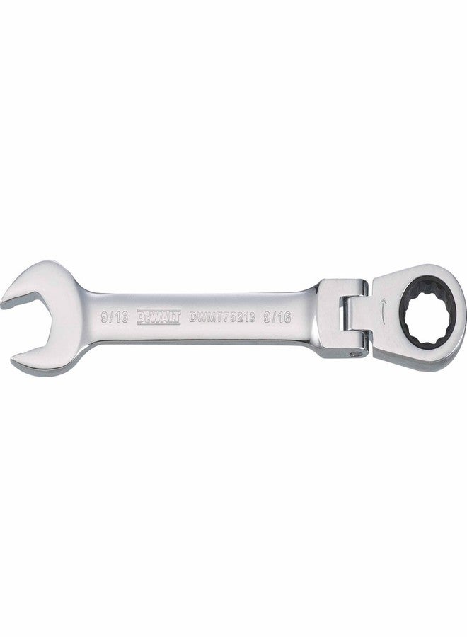 DEWALT DWMT75213OSP Flex Handle Ratcheting Comb Wrench 9/16in - Image 2