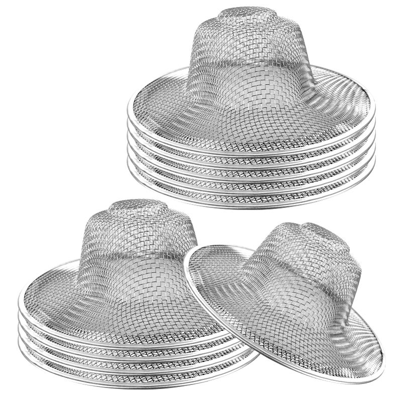 Rainmae 10pcs Mesh Sink Strainer 45 Diameter Stainless Steel Slop Basket Filter Trap Metal Kitchen Drain Strainer Hair Basket Drain  Fits Most Kitchen Sinks Bathroom SinksShower DrainsFloor Drain 