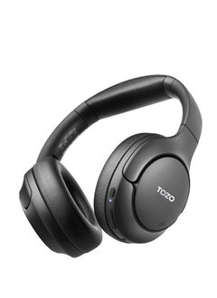 TOZO TOZO HT2 Hybrid Active Noise Cancelling Headphones, Wireless Over Ear Bluetooth Headphones, 60H Playtime, Hi-Res Audio Custom EQ via App Deep Bass Comfort Fit Ear Cups, for Home Office Travel  - Image 1