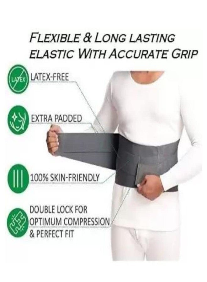 Orth India Lumber Sacral Support LS Belt For Back Pain Relief | Lower Back Support Belt For Men and Women - Image 4