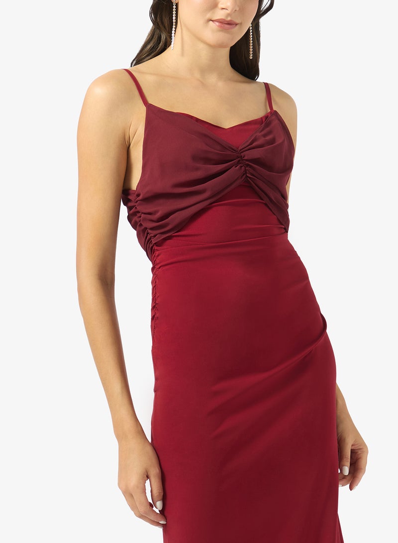 Ginger Twist Front Midi Dress - Image 3