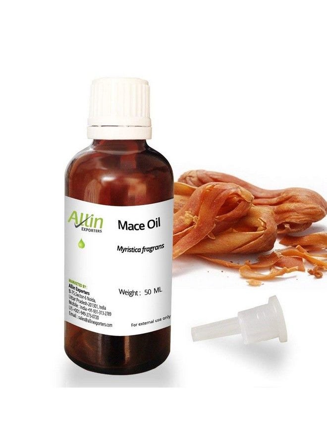 Allin Exporters Mace Oil 100% Pure Natural & Undiluted 50 Ml  - Image 1