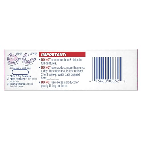Fixodent Denture Adhesive Cream Original 0.75 oz (Pack of 12) - Image 2