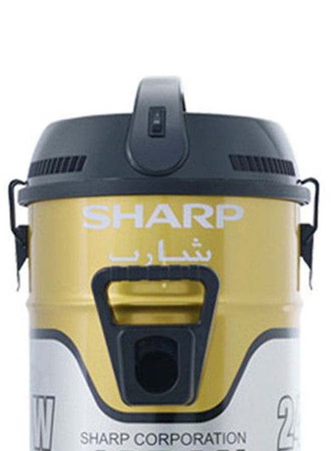 SHARP Pail Can Vacuum Cleaner Cloth Filter 22 L 2400 W EC-CA2422-Z / EC-CA2422-X Gold - Image 2