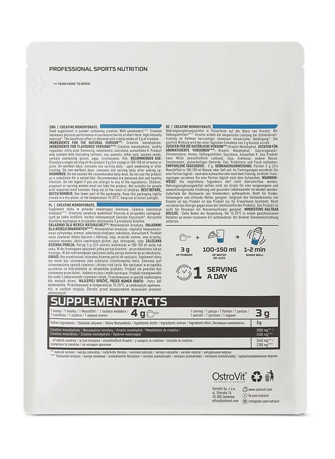 OstroVit Creatine Monohydrate 300 G Unflavour  - Image 5