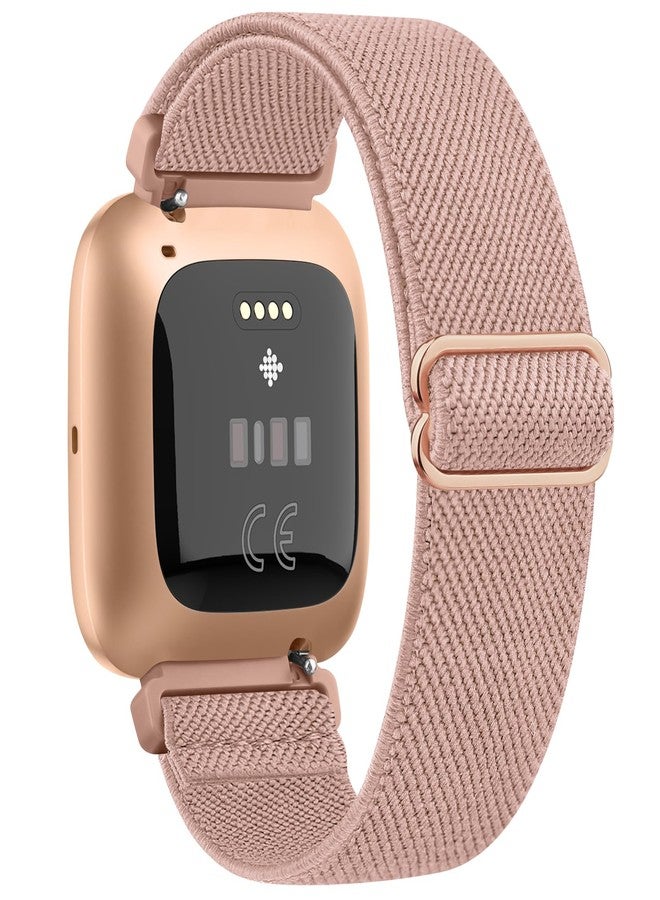 اي كي سوار AK مطاطي متوافق مع أساور Fitbit Versa، أحزمة نايلون ناعمة قابلة للتعديل للنساء والرجال - Image 5