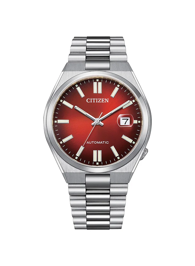 CITIZEN Men's Stainless Steel Strap Mechanical Men Watch NJ0150-56W - 40 mm