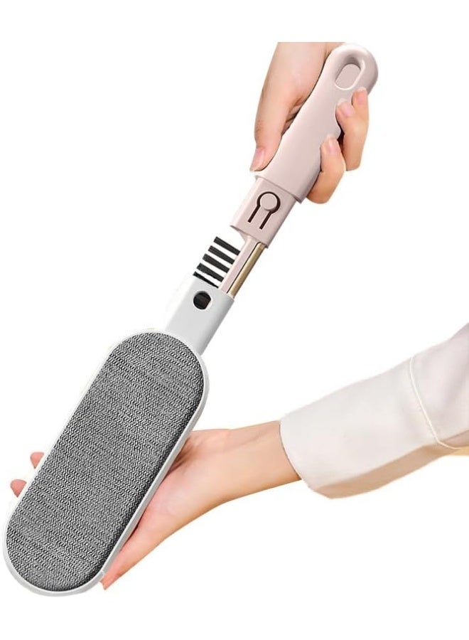 Generic Four-in-One Electrostatic Hair Brush - Lint Remover, Multi-Functional Clothing & Pet Hair Brush, Sofa Dust Removal Scraper - Plastic, Manual - Image 1