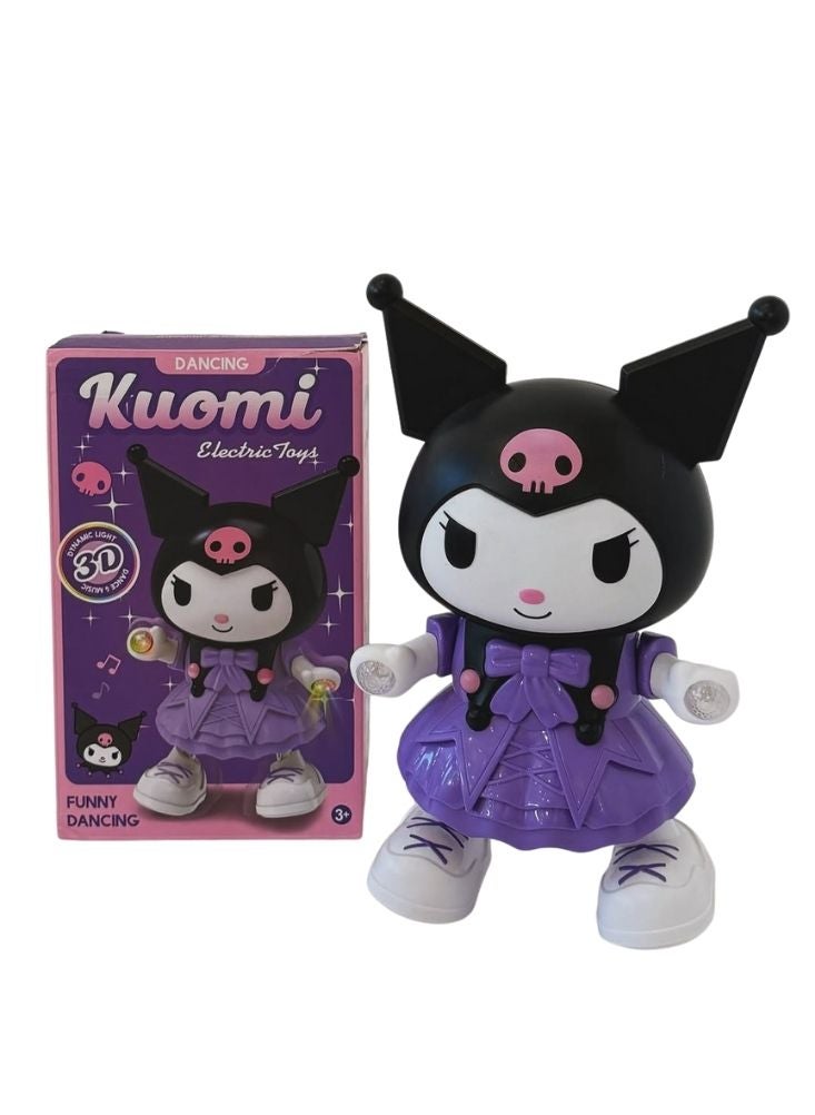 بريميم دمية كومي الراقصة الكهربائية – دمية موسيقية راقصة ثلاثية الأبعاد مضيئة، لعبة تفاعلية ممتعة للأطفال مع الصوت والحركة - Image 2