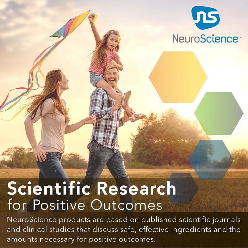 NeuroScience مكمل دعم المزاج من نيوورساينس بالانس D للطاقة والتركيز وصحة الدماغ فيتامين B6 فولات والمزيد  يساعد في تخليق الدوبامين للتحكم في الرغبات الصحية  الإدراك 60 كبسولة - Image 5