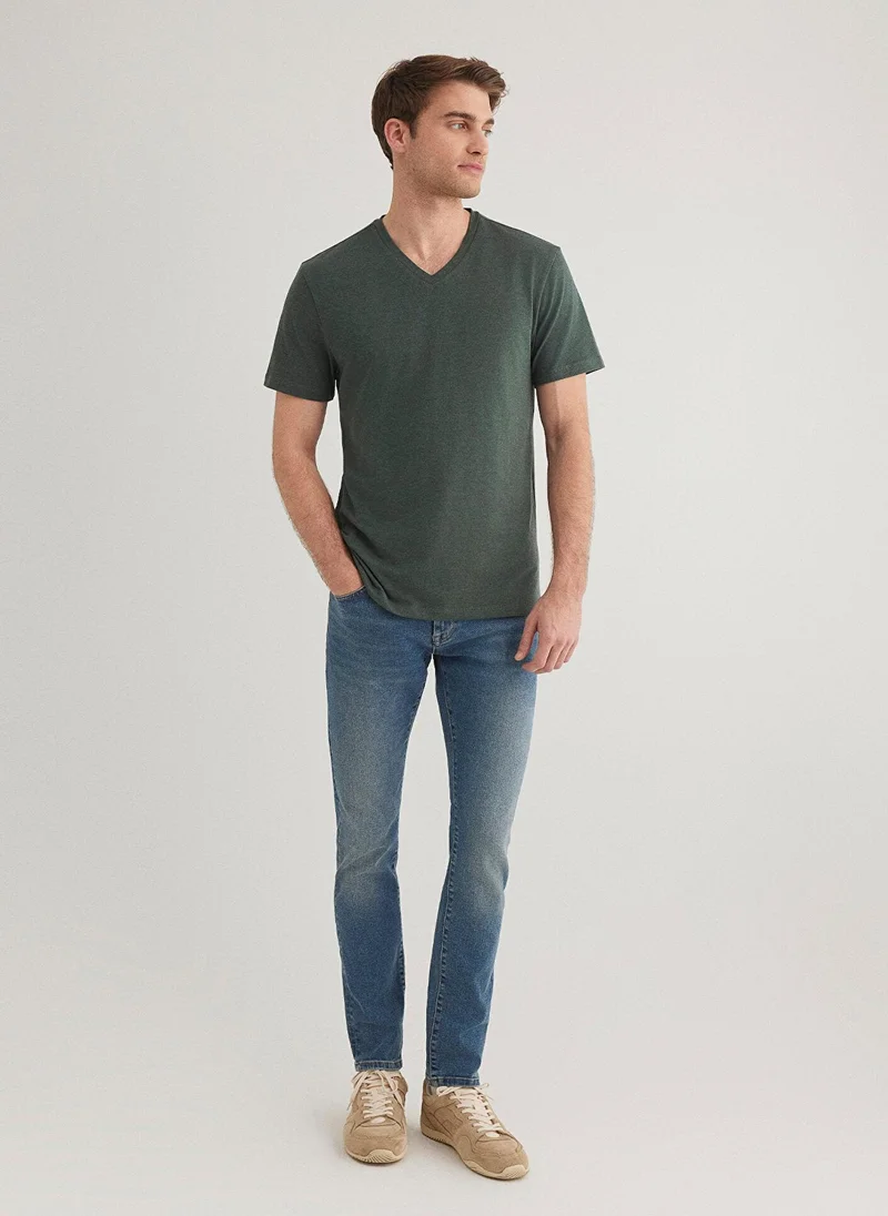 MAVI Stretch V Neck T-shirt