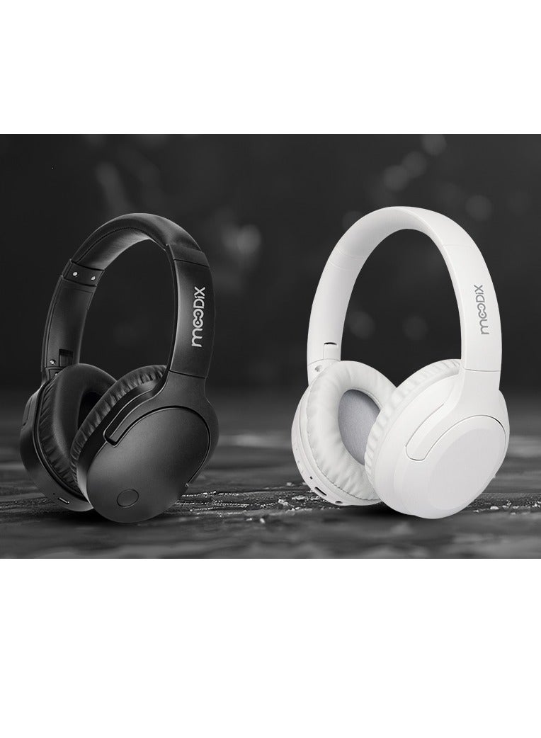موديكس KO23NB1701 سماعات رأس لاسلكية بتقنية إلغاء الضوضاء النشطة وتقنية البلوتوث، متوافقة مع أجهزة الأندرويد والآيفون، اللون: أسود - Image 3